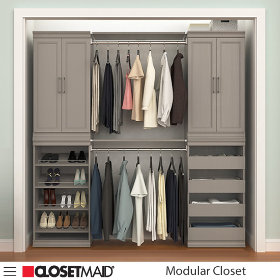 ClosetMaid Stackable Storage - Get Decluttered Now!