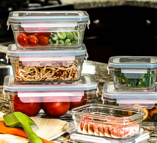 5 Cup Food Storage Container Glasslock